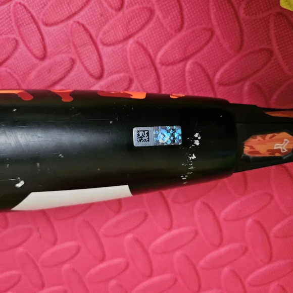 Demarini 2023 black orange Mashup 2 3/4 -8 30in euc USSSA Bat - Picture 5 of 7